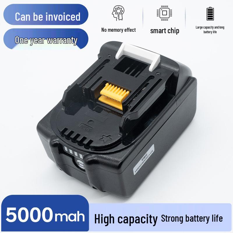 Совместимая литий-ионная батарея 18 В 4,0 Ач для ручных дрелей Makita GJD