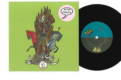 7inch Record PETER PARKER - Swallow The Rockets SDD007 SAY DIRTY 2009 UK Rock Used