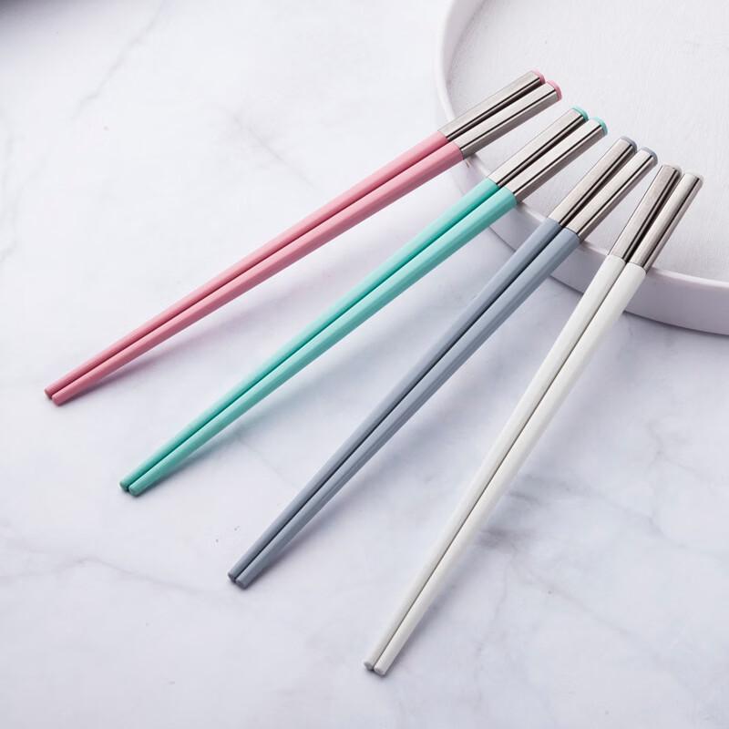 Ru Han Colorful Alloy Chopsticks