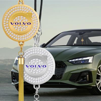1pcs Car Pendant Decoration Rearview Mirror Hanging Ornament for V50 S80 XC60 V90 XC90 S60 C40 V40 S80 RDESIGN V90 S90 S40