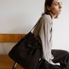 ROH SEOUL Mandu Belted Shoulder Bag Suede Umber