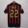 AC Milan Kaka Paris football jersey Spain France Brazil World Cup retro jersey Retro jerse