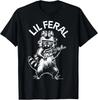 Lil Feral Funny Tactical Raccoon Military Law Enforcement T-Shirt