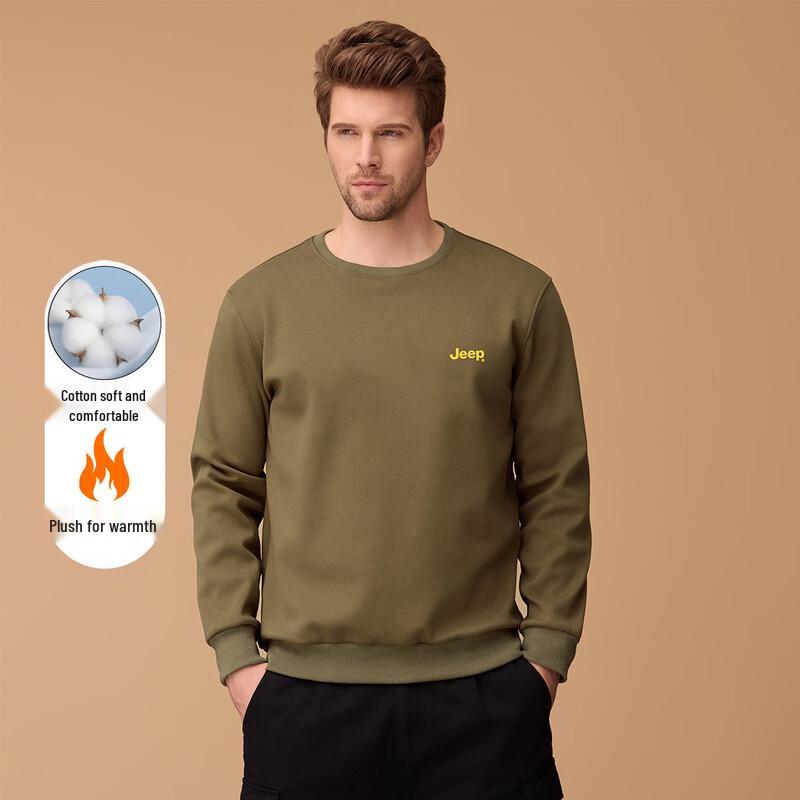 

JEEP Men s Fleece-Lined Winter Sweatshirt 4XL
