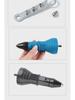 Electric Conversion Rivet Gun with Blue Core and Black Cap Upgrade