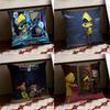 Little Anime NNightmares Cushion Cover Reversible Soft Durable Pillow Cover Home  Car MultiScene Use for Daily Comfort