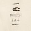 Nike Letter Logo Life Motto Round Neck Casual Loose Long Sleeve Drop Shoulder T-Shirt Men T-Shirt Sail-White HF6173-133