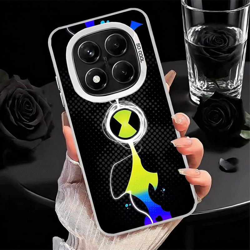 Cartoon Ben 10 Soft Phone Case for Xiaomi Redmi Note 13 14 15 Pro Plus 12S 12 11S 11 11T 10S 10 Shockproof Cover Back Shell