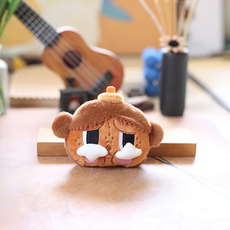 Kawali Cute Bubble Mart Plysj Doll Pendant Bag Nøkkelringer Bildekorasjon Kreativ hengende ornamenter Søte Barnegave Til Jenter