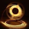 Smart Dual Voltage Dual CCT COB Strip 608LEDs 12V 24V Compatible Tunable White 2700K 6500K for Home Wall Wash Ceiling Light