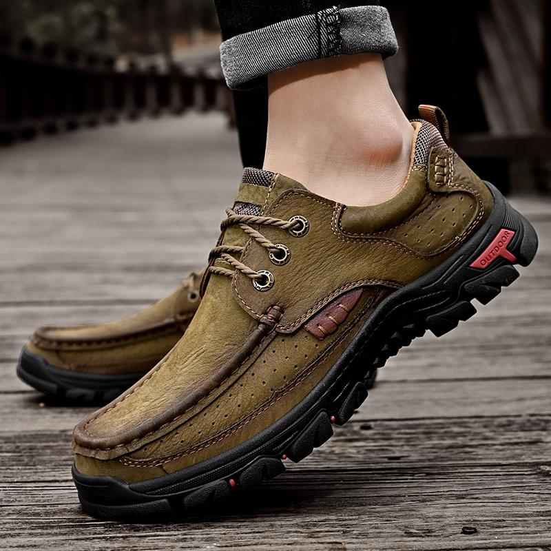 נעלי ספורט חיצוניות נעלי שמלה לגברים רטרו עור גברי עסקים נעלי בארוק גבריות קז'ואל נעלי אוקספורד גברים נעלי עבודה