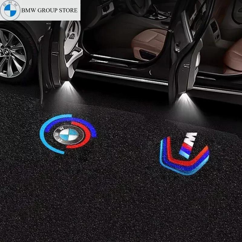 XZDXD1 For BMW Hot 2025 BMW GROUP 4Pcs Car LED HD Door Welcome Projector Laser Lamps For BMW E90 E60 E46 E93 F20 F21 F30 F31 F32 F33 F3