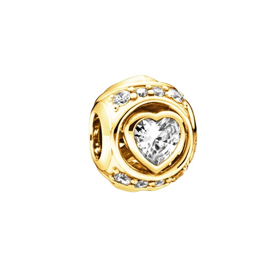 Nuevos Originales Brillantes Dorados Tortuga Serpiente Copo de Nieve Colgantes Charms Cuentas DIY Joyería para Mujer Regalo Cuentas Aptas para Pulseras