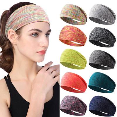 Cross-Border Fitness Sweat-Wicking Headband - Elastic Yoga Headscarf & Running Hair Tie for Women