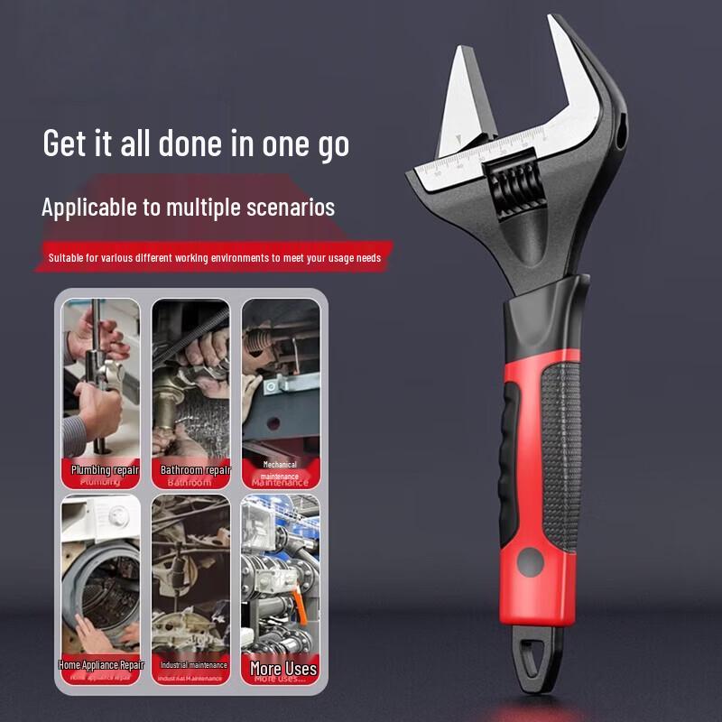 8-inch Adjustable Wrench