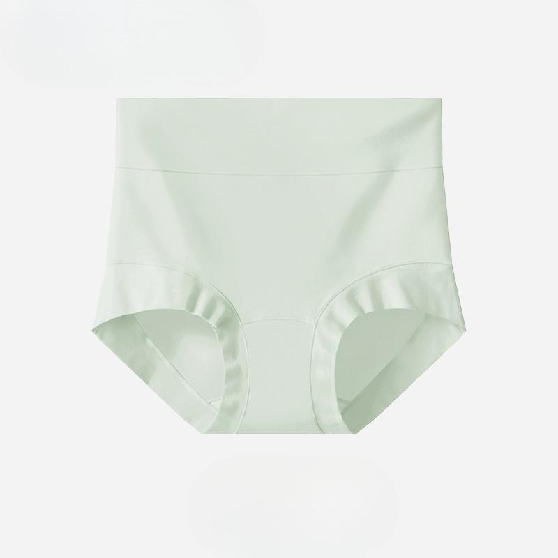 Large Size Women's Summer Cotton Antibacterial Breathable High Bounce Belly Not Pinched Hip No Scratch Briefs