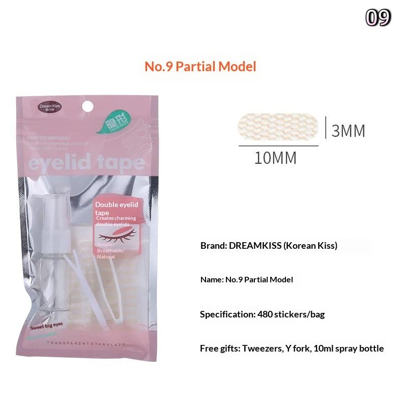 Unsichtbare Faser-Augenlifting-Sticker Wasserdicht Atmungsaktiv Doppellid-Klebeband Straffung schlaffer Augenlider Spitze Netz-Augenlid-Sticker Augenlid