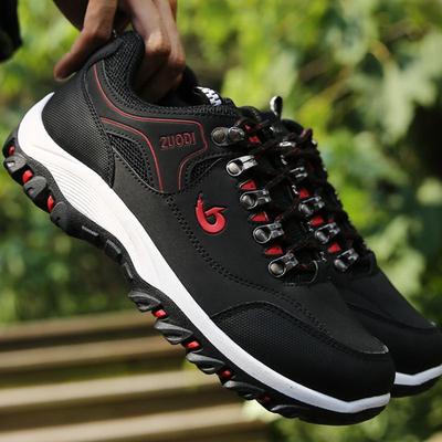 39-48 Large Size Shoes Men's Classic Outdoor Non-slip Casual Shoes Mesh Breathable Sports Hiking Shoes