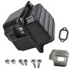 Chainsaw Exhaust Muffler Compatible with Models MS360 MS340 For 034 and 036 Complete Set with Gasket and Screws