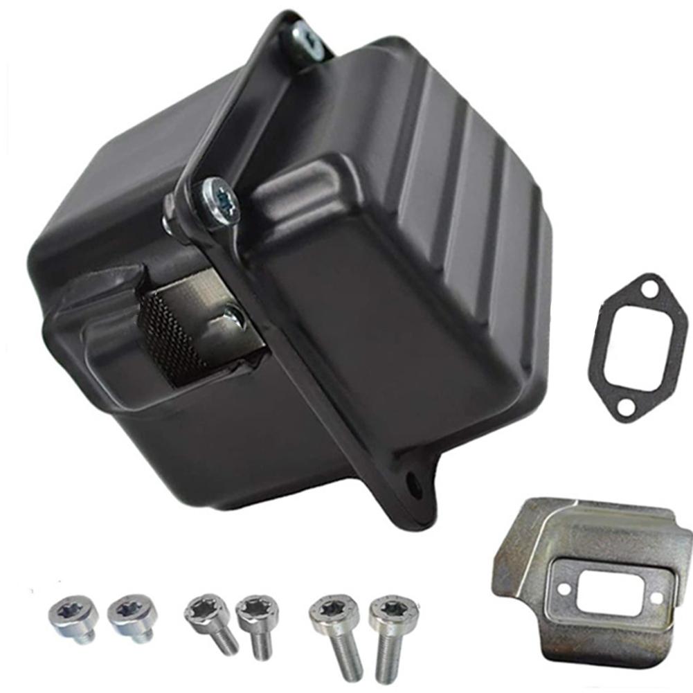 Chainsaw Exhaust Muffler Compatible with Models MS360 MS340 For 034 and 036 Complete Set with Gasket and Screws