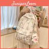 Adorable Cartoon Backpack For Students Trendy Fashionable Nylon School Bag