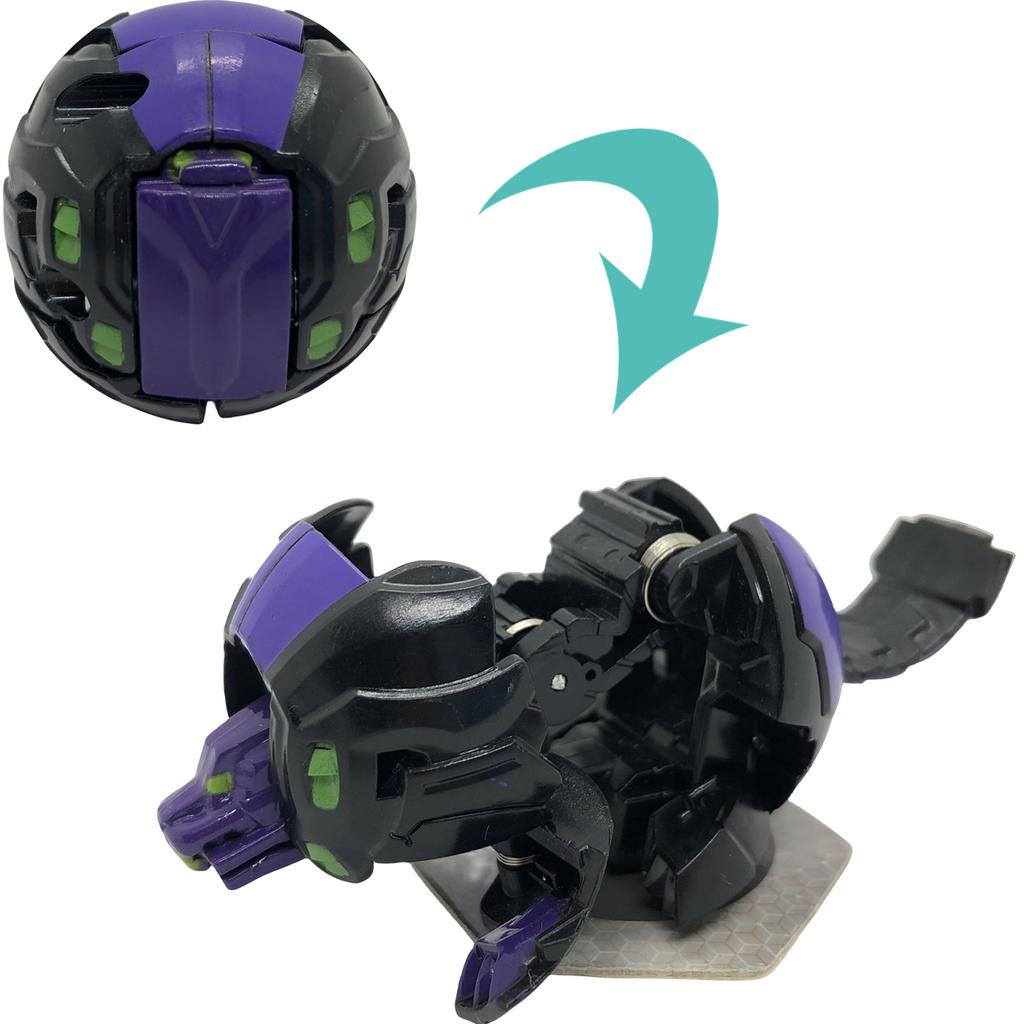 Ferocious lion 3.6cm Deformed Egg Hyper Dragonoid Battle GameToy