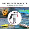 Kleine, geräuscharme 370-Wasserkühlungspumpe mit Motor für RC-Boote, wasserdichte Pumpe, JR-Stecker