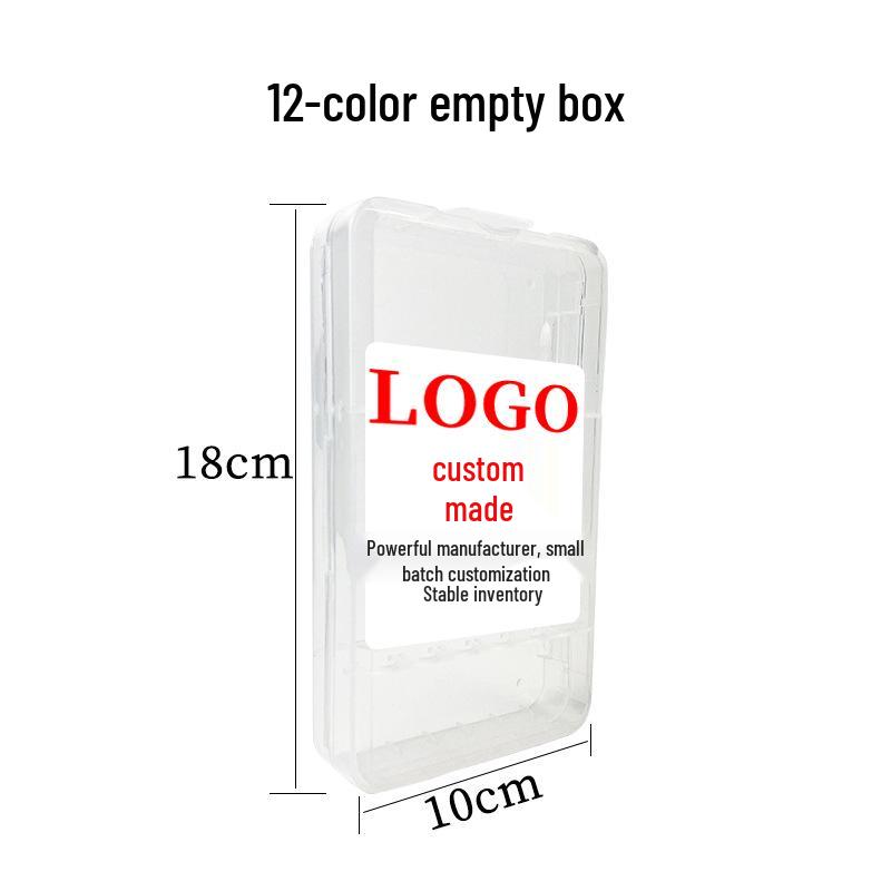 Large Capacity Double-Ended Watercolor Marker - Blue, Yellow, Black