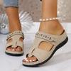 Women’s Platform Slide Sandals Minimalist Open-Toe Summer Shoes