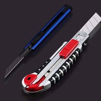 Heavy-Duty Industrial Utility Knife with Thickened All-Steel Blade for Wallpaper Cutting and Express Unboxing