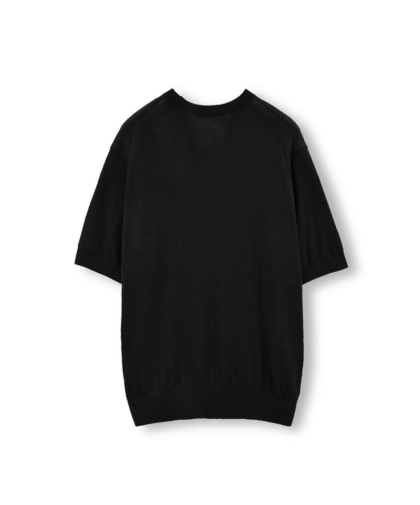 Beulaunyadeu Supima Cotton Half Knit, Black