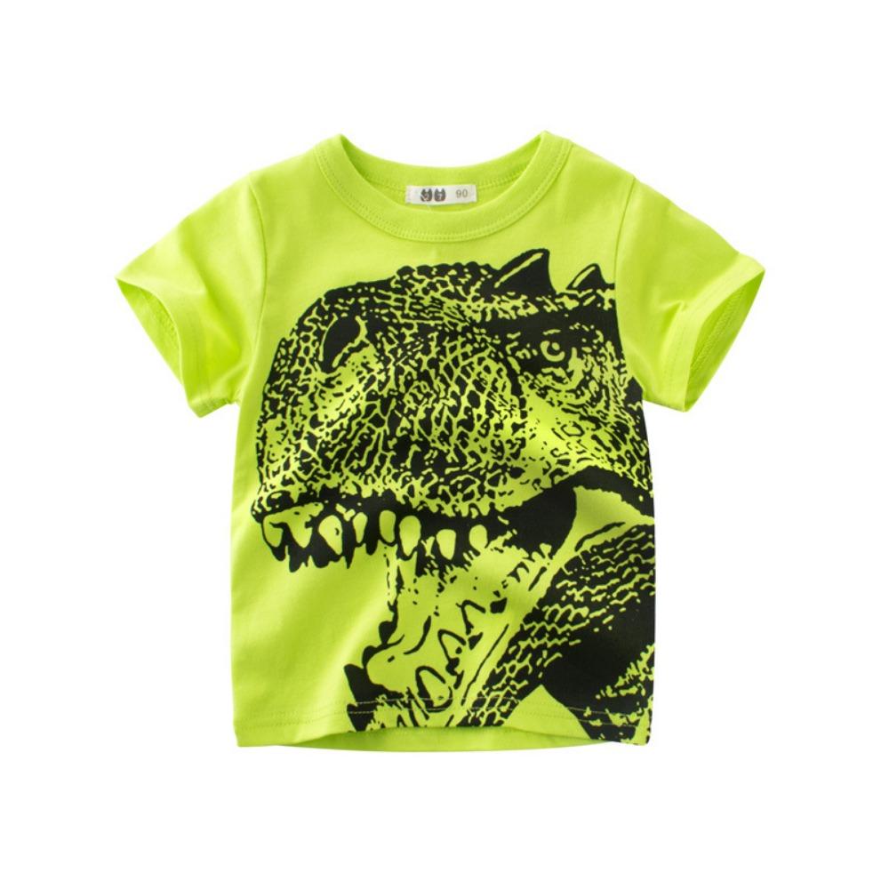 

OLEKID 2025 Summer Children Boys Clothing Printed Cartoon Boys T-Shirts 2-8 Years Kids Baby Boy Tops Short Sleeve Toddler Tees 100