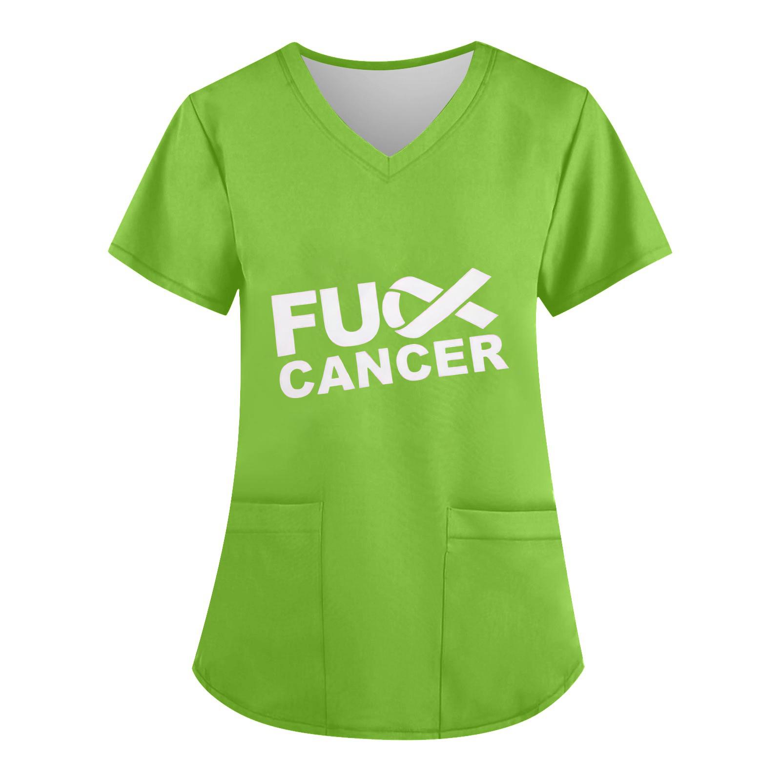 

Женский топ с V-образным вырезом, короткими рукавами, карманом и боковым разрезом XXXXL