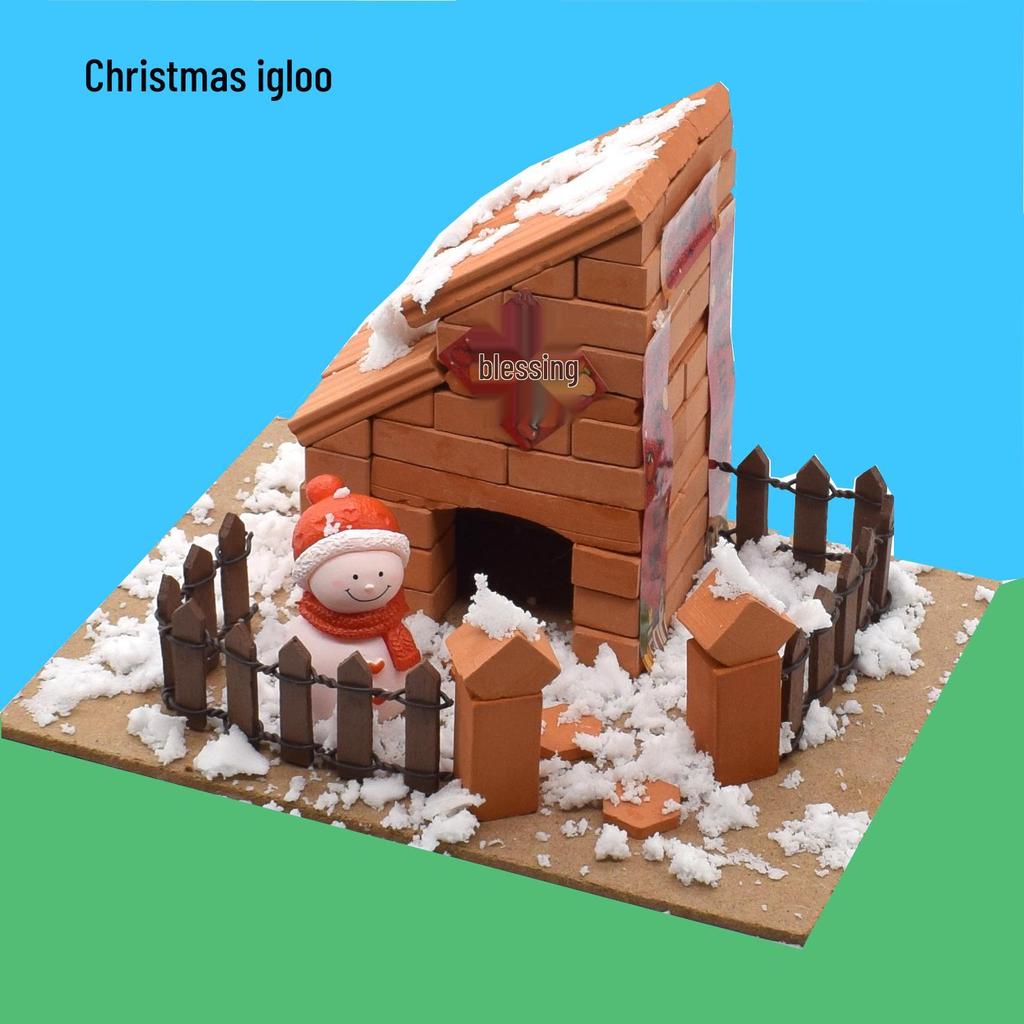 Little Bricklayer DIY Cement House Building Blocks - Educational Toy for Children