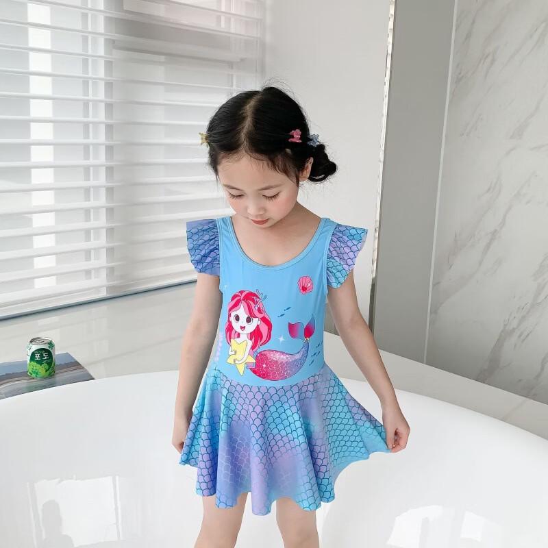 Girls' Two-Piece Neoprene Swimsuit
