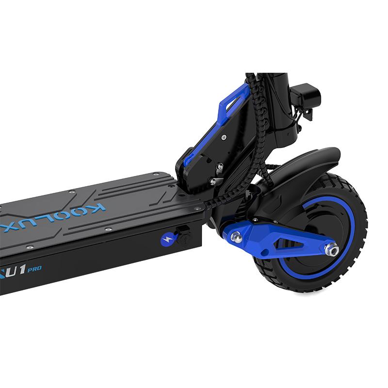 KOOLUX U1Pro All-Terrain Folding Electric Scooter 48V15.6Ah Battery 10 Inch Off-Road Tires 60-70KM Range Adult E-Scooter With Seat