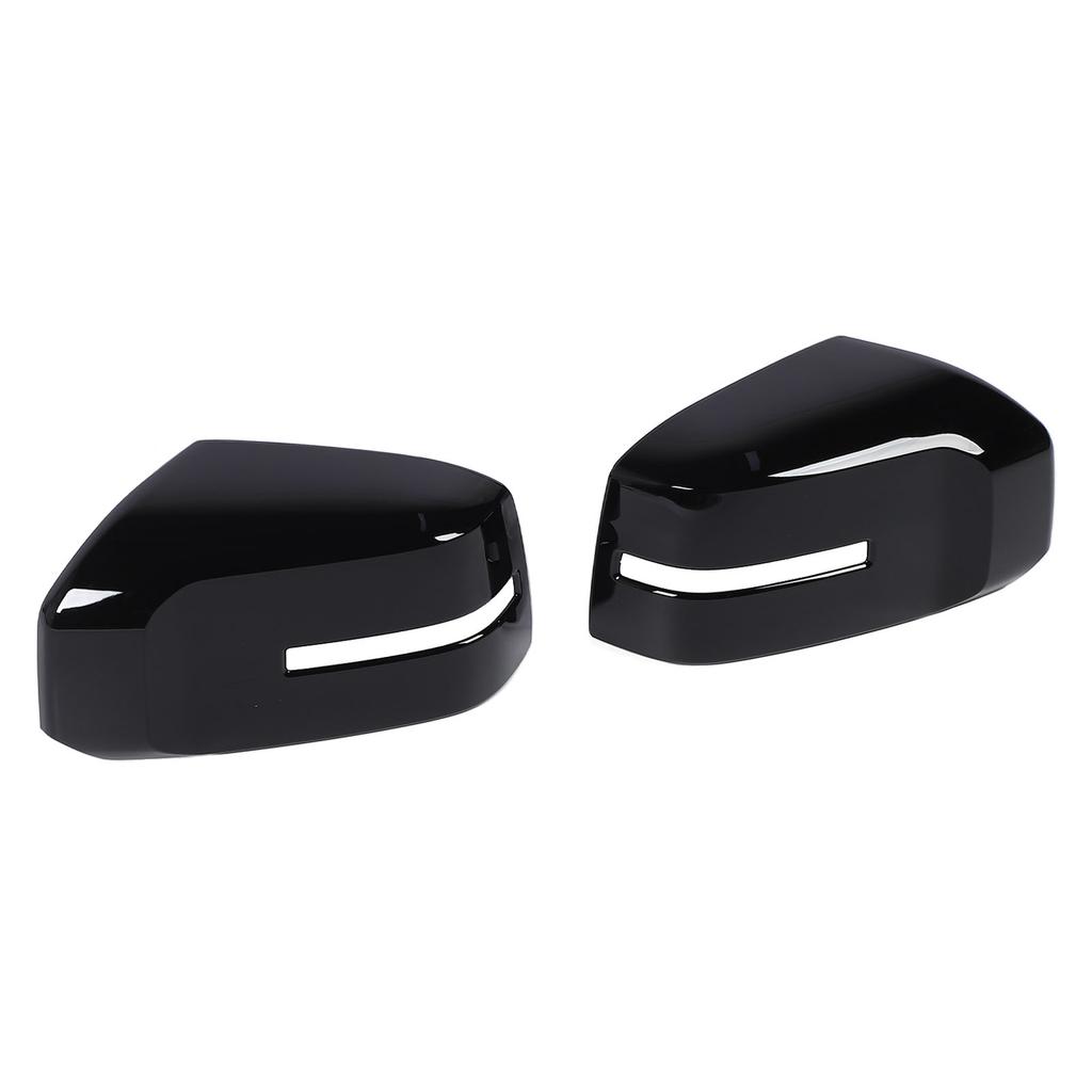 2PCS Rearview Mirror Cap Left and Right Exterior Rear View Mirror Housing Cap for Triton L200 2023