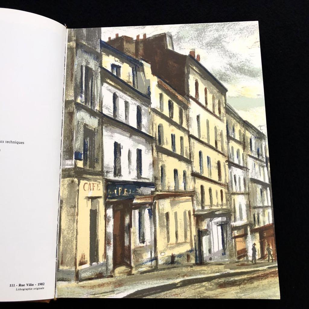 [USED] Takanori Oguiss Lithograph Catalogue Raisonné "Oguiss Lithographe