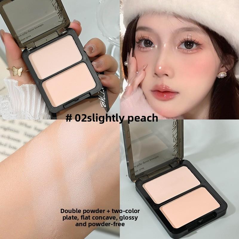 

Матовая двухкомпонентная контурная пудра с высоким блеском, осветляющая, перламутровая, для лица и носа, с высоким блеском 02#