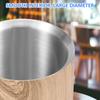 3L Stainless Steel Ice Bucket Good Sealing Insulated Ice Bucket Large Capacity Beverage Cooler Container Easy To Clean for Bar