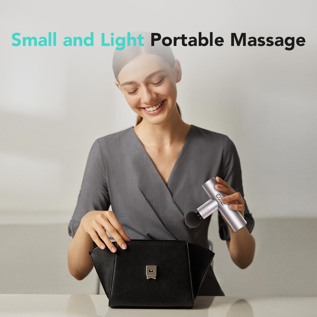 SKG F3 Lite Full-Body Massage Gun - Silver