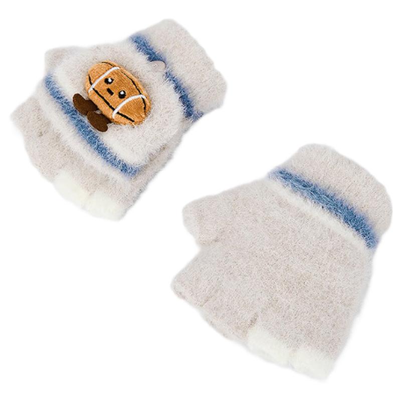 Balabala BalaOne Kids Rugby Doll Flip-Top Winter Gloves 110