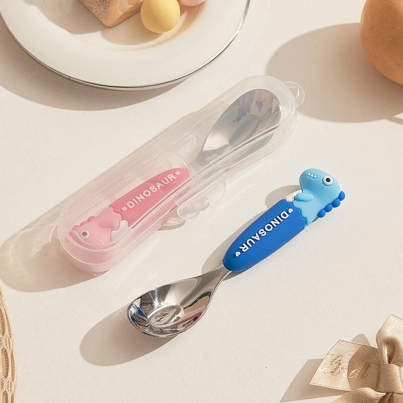 Kids' Soft-Handle Dinosaur Spoon