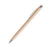 100Pcs 2 In 1 Mini Metal Capacitive Touch Screen Microfiber Stylus With Ballpoint Pen Gift For iPad iPhone Free Custom Logo
