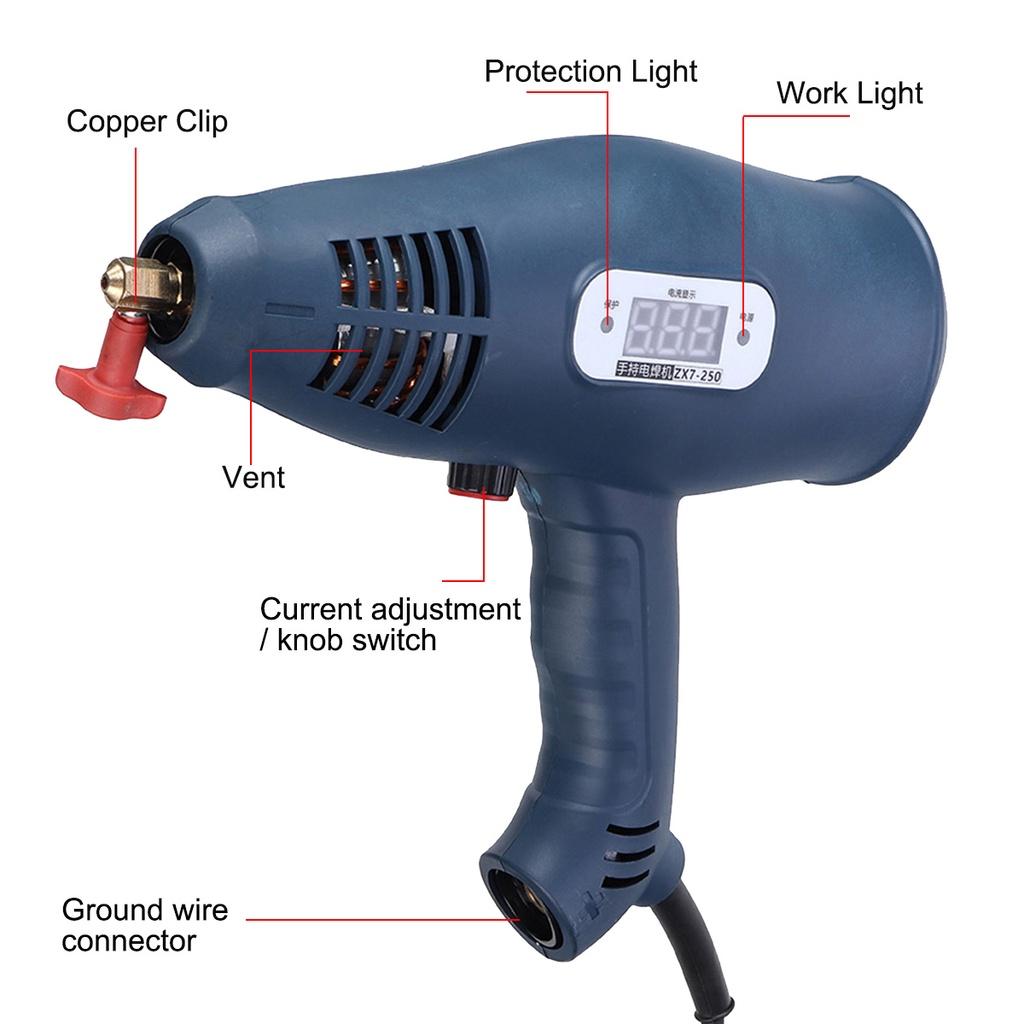 220V 120A Aparat de sudura automata Sudor portabil cu arc electric portabil Aparat de sudura inteligent digital automat