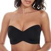Reggiseni senza spalline da donna Reggiseno sfoderato antiscivolo Lingerie invisibile senza cuciture Reggiseno di supporto taglie forti Reggiseni push up