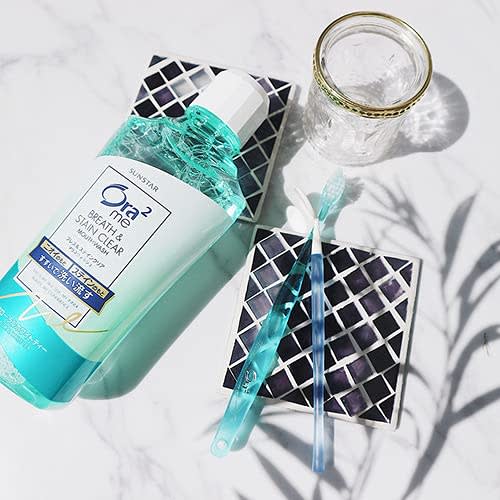 Ora2 Me Mouthwash Stain Clear Floral White Tea Mouthwash 460mL