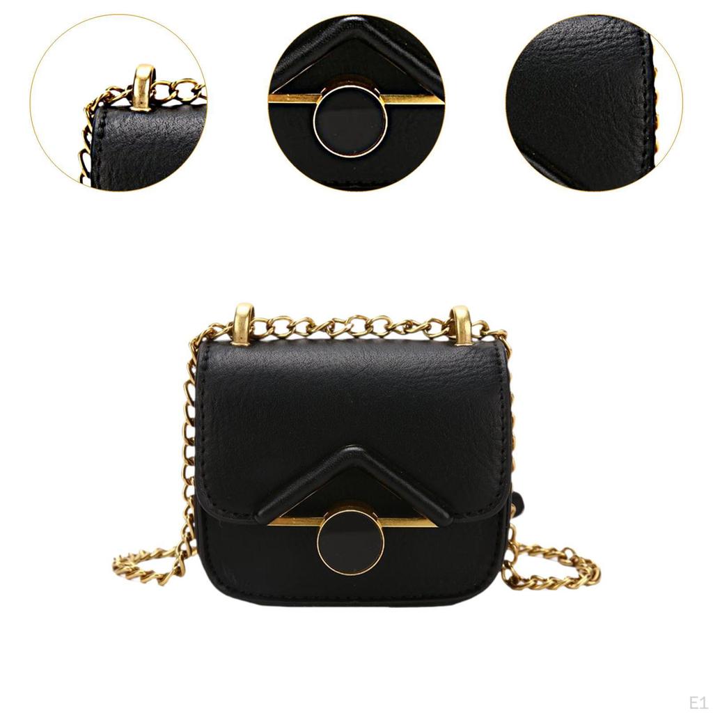 Compact Crossbody Purse for Women PU Leather Handbag Daily Use