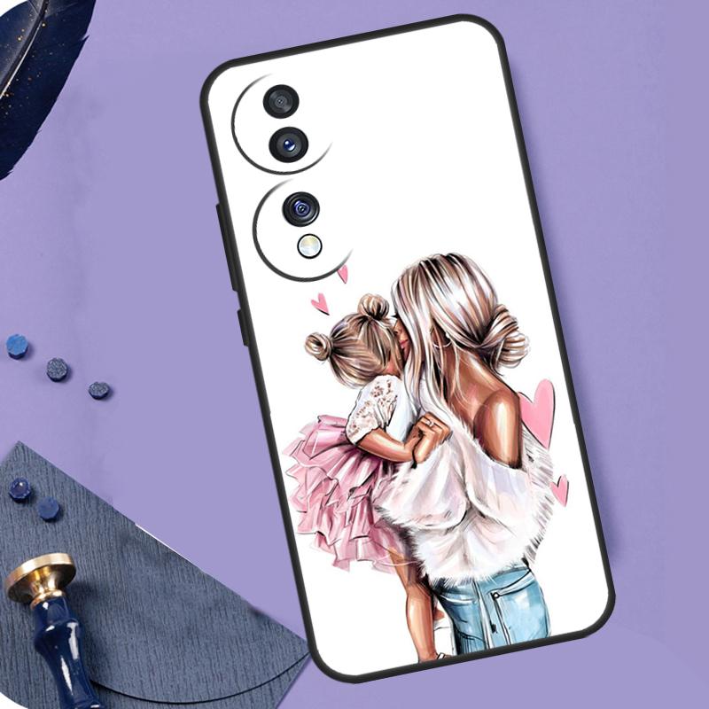 

Чехол для телефона «Мама и Дочь» для Honor 90 Lite 70 50 Magic 5 6 Pro X6 X7 X8 X9 X6a X7a X8a X9a X9b X8b Чехол Honor 90