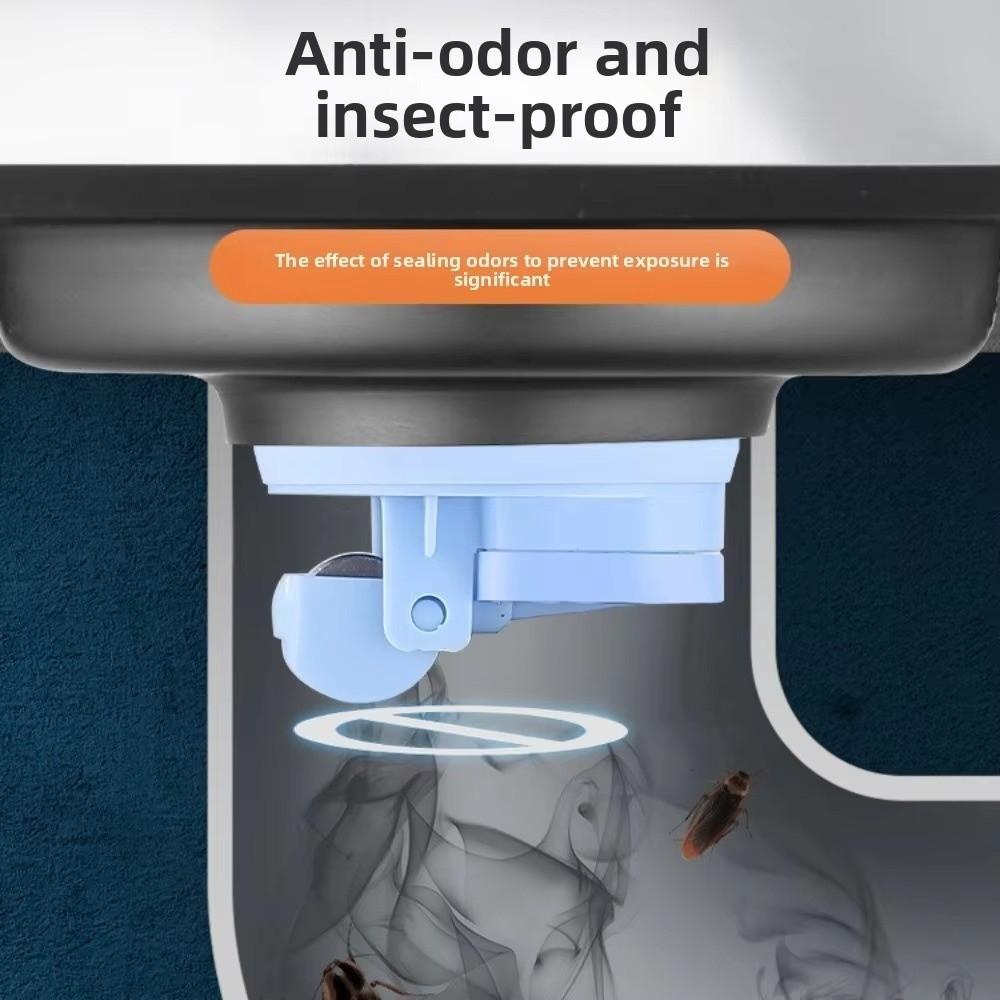 New Anti Odor Floor Drain Cover Insect Proof Strainer Sink Drain Core Hair Catcher Strainer Bathroom Sink